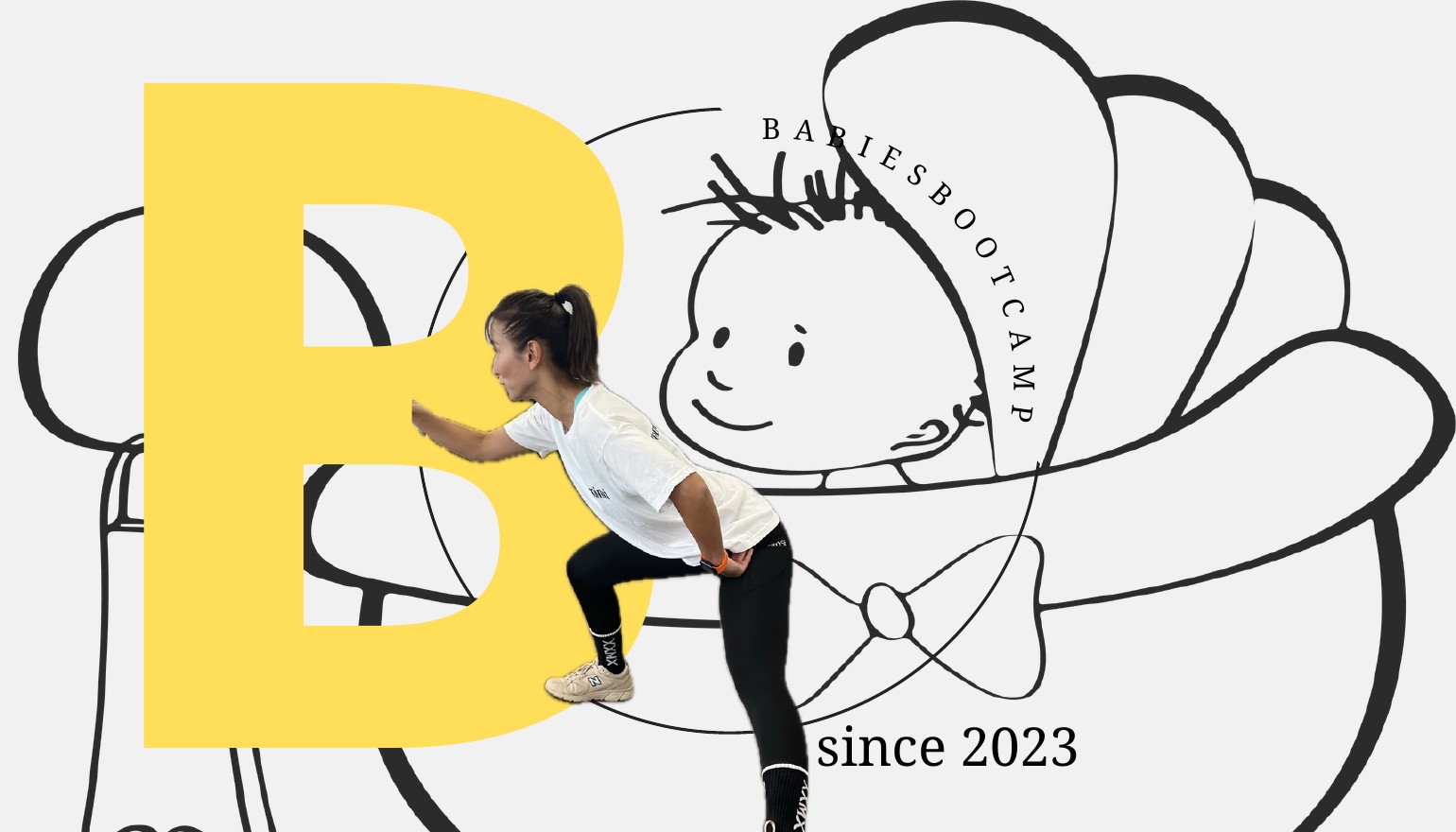 BABIES BOOT CAMP since 2023 のロゴ
